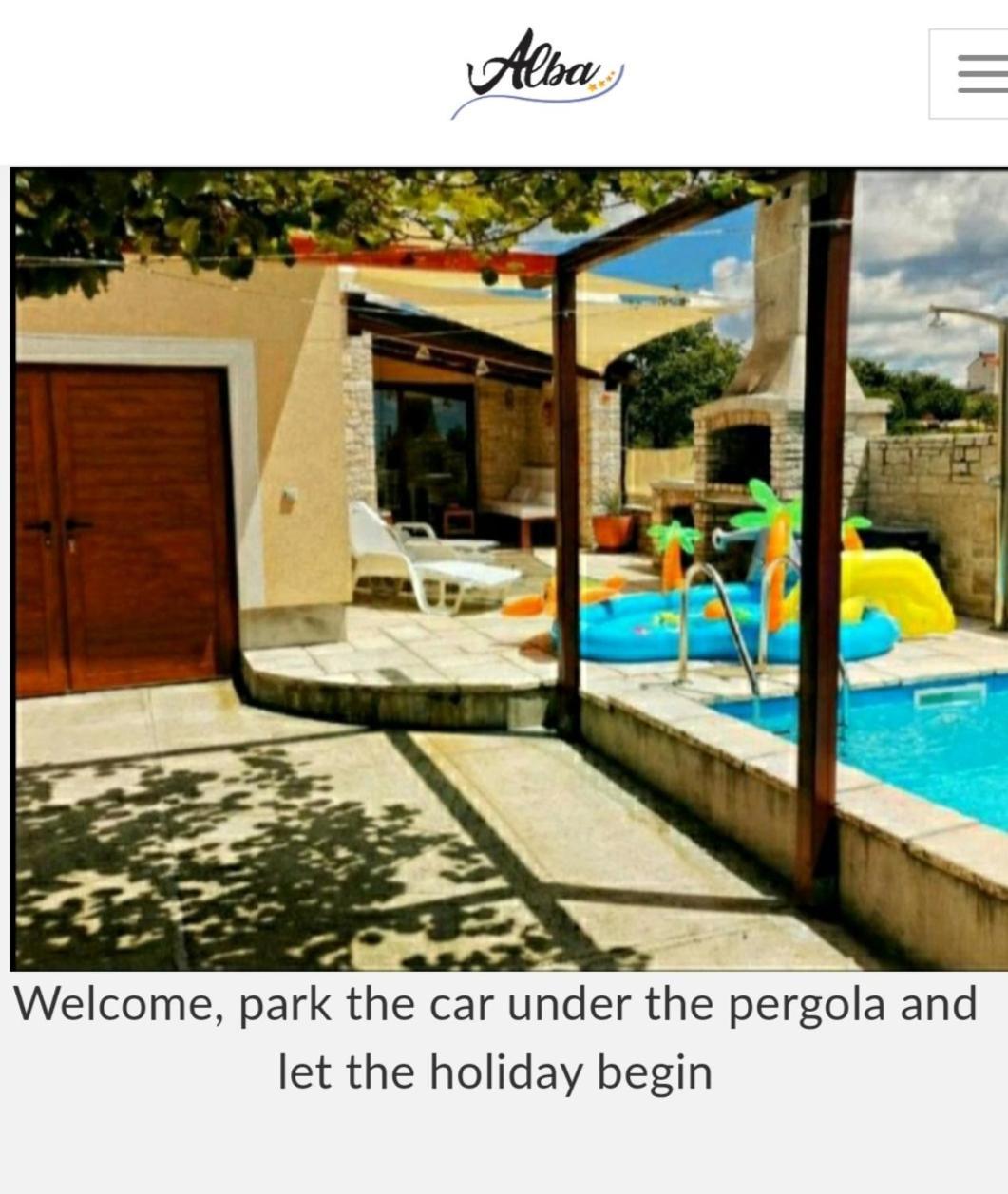 Luxury Apartment Alba With Pool Kanfanar Bagian luar foto